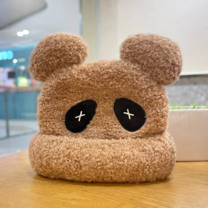 Cute Cartoon Panda Wool Hat - Bellarte Enchanté Cute Cartoon Panda Wool Hat